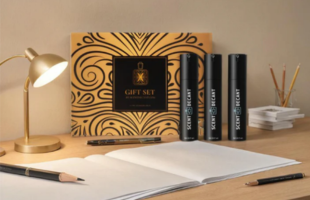 Büro Geschenkset Herren - Versace Pour Homme, Mont Blanc Legend & Polo Blue EDT