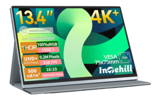 13.4" 4K+ Monitor with Anti-glare Glass [U13ZA]