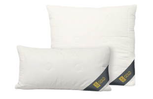 3-Chamber Camel Hair Pillow Gold