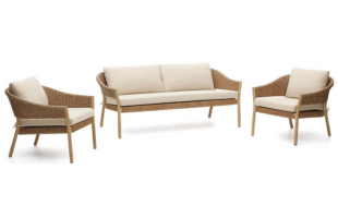 4-teilige Outdoor Design Gartenlounge „Pollo“