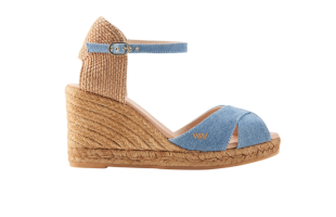 Aiguablava Limited Edition Canvas Espadrille Sandal Wedges