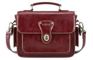 Alison Vintage Vegan Leather Crossbody Bag