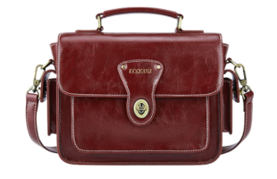 Alison Vintage Vegan Leather Crossbody Bag