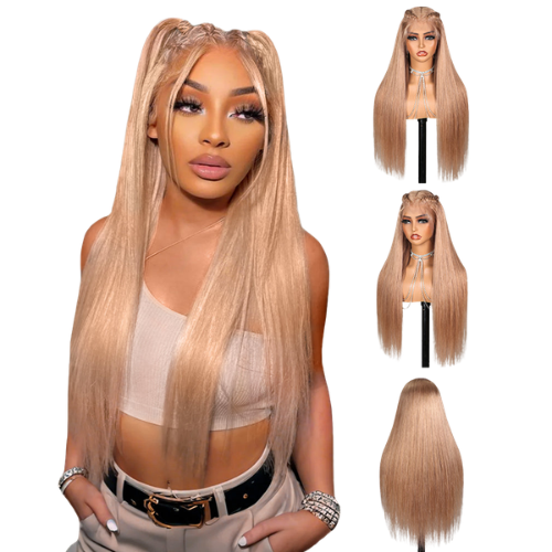 Arabella 6x5/13x4 Lace Glueless Milchtee Braun Gerader Zopf Vorgefertigte Spitzeneinstellung Anfängerfreundlich
