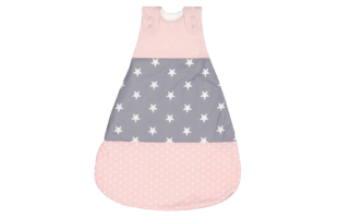 Baby Schlafsack ROSA GRAU