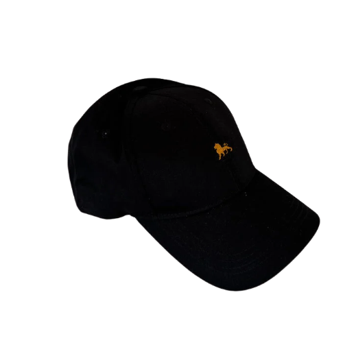 Baseball Cap Lion - Schwarz