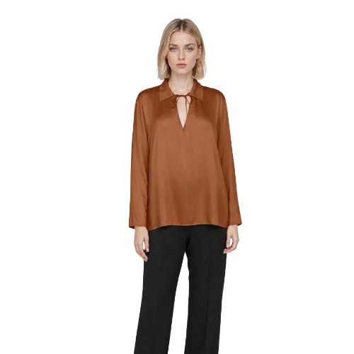 Bettina Tunika | Bluse | Satin TENCEL™
