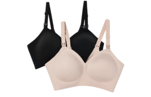 SMOOTH - Ultra Soft & Omni Maternity Nursing Bra (2 Pack)
