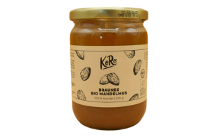 Brown Organic Almond Butter 500g