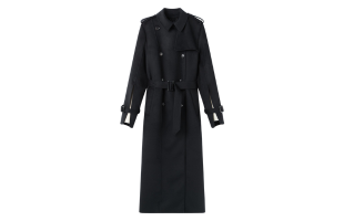 Cashmere Coat with Details