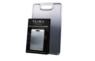 Zertifiziertes Taima® Pure Titanium Schneidebrett
