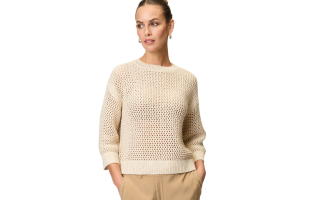 Chunky Knit Sweater with Glitter