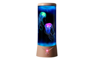 Farbwechselnde Quallenlampe