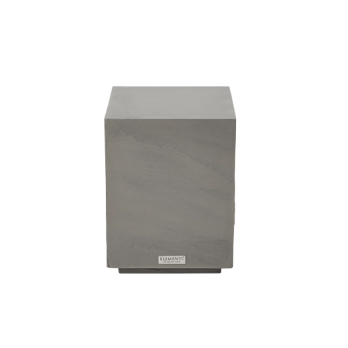 COLORADO Small Square Side Table in Sandstone Finish