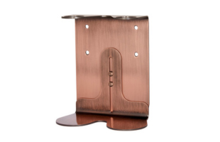 Copper Wall Mounted Soap Dispenser for Two