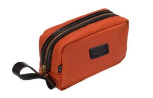 Croots Vintage Canvas Waschtasche - Orange
