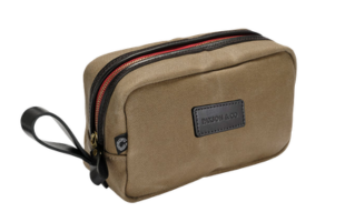 Croots Vintage Canvas Kulturbeutel - Sand