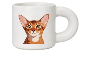 Benutzerdefinierte Haustier-Porträt-Tasse