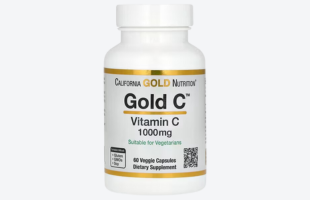 California Gold Nutrition, Gold C, USP Grade Vitamin C, 1,000 mg, 60 Veggie Capsules
