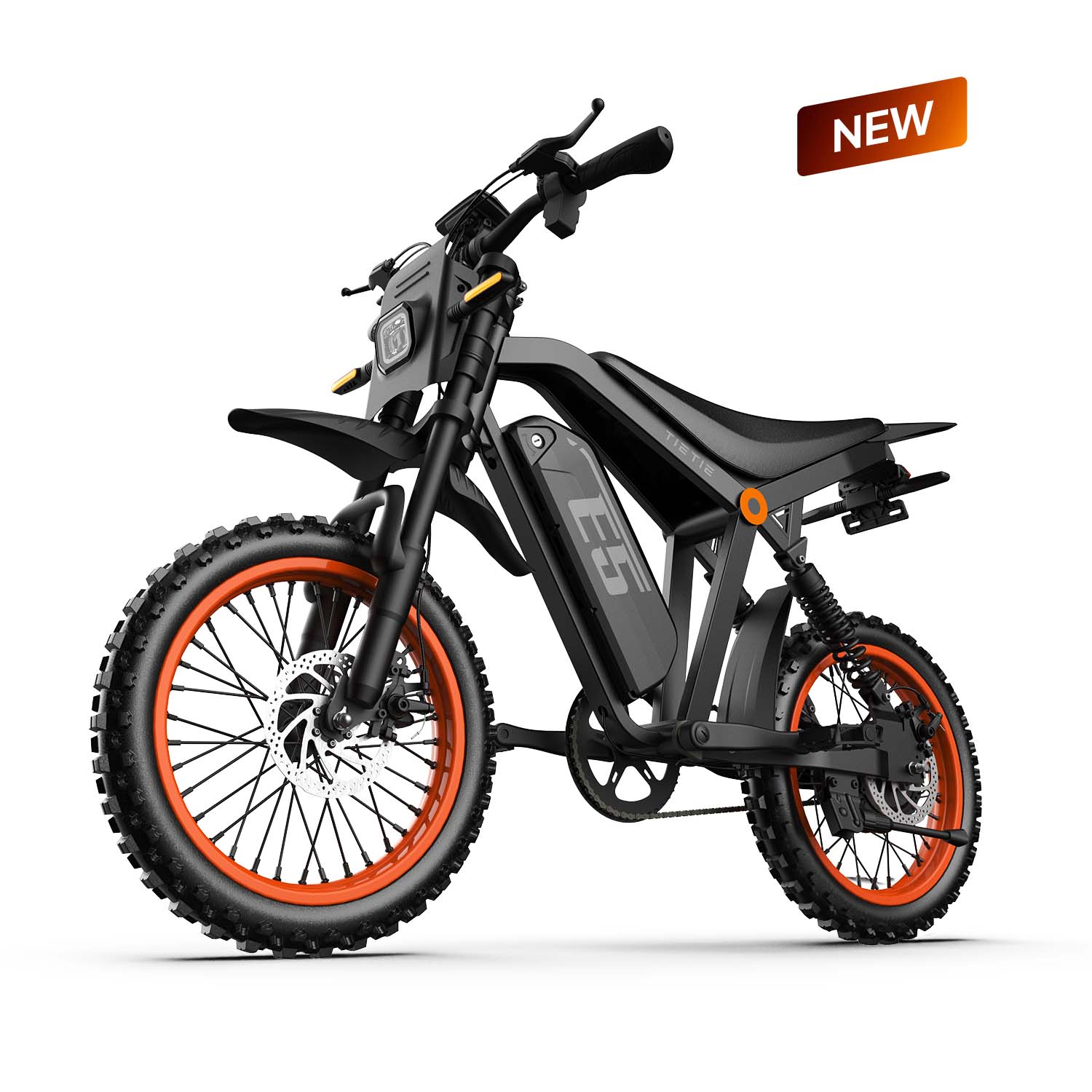 Tietie E5 Elektrisches Fahrrad für Teenager und Erwachsene