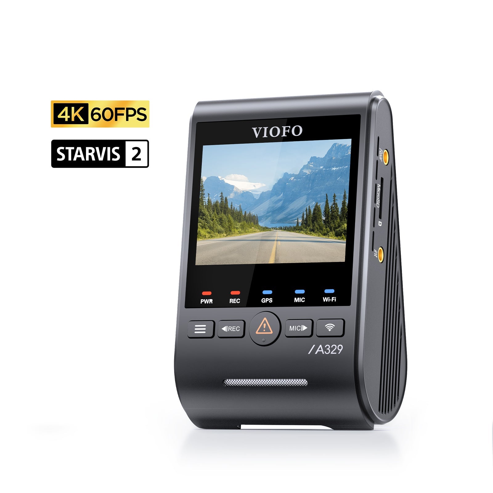 VIOFO A329S 4K 60FPS Frontdashcam mit Wi-Fi 6 und SSD-Unterstützung