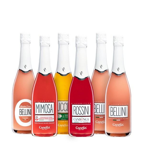 Canella Tasting Package - Bellini, Mimosa, Puccini, Rossini 5+1