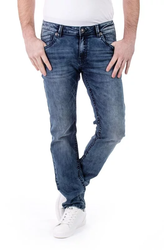 Blue Monkey Jeans Freddy 4587 Slim Fit mittelblau