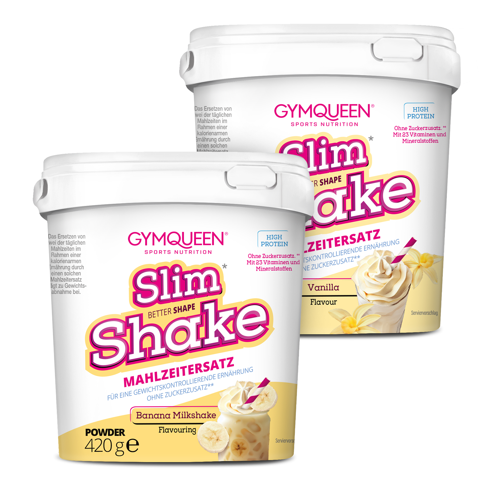 GYMQUEEN Slim Shake 2er Pack