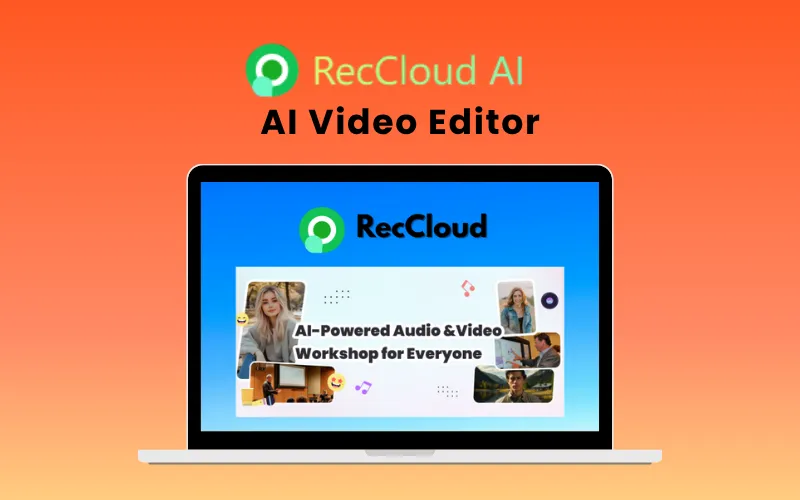 RecCloud AI – AI Video-Editor | Jahreszugang