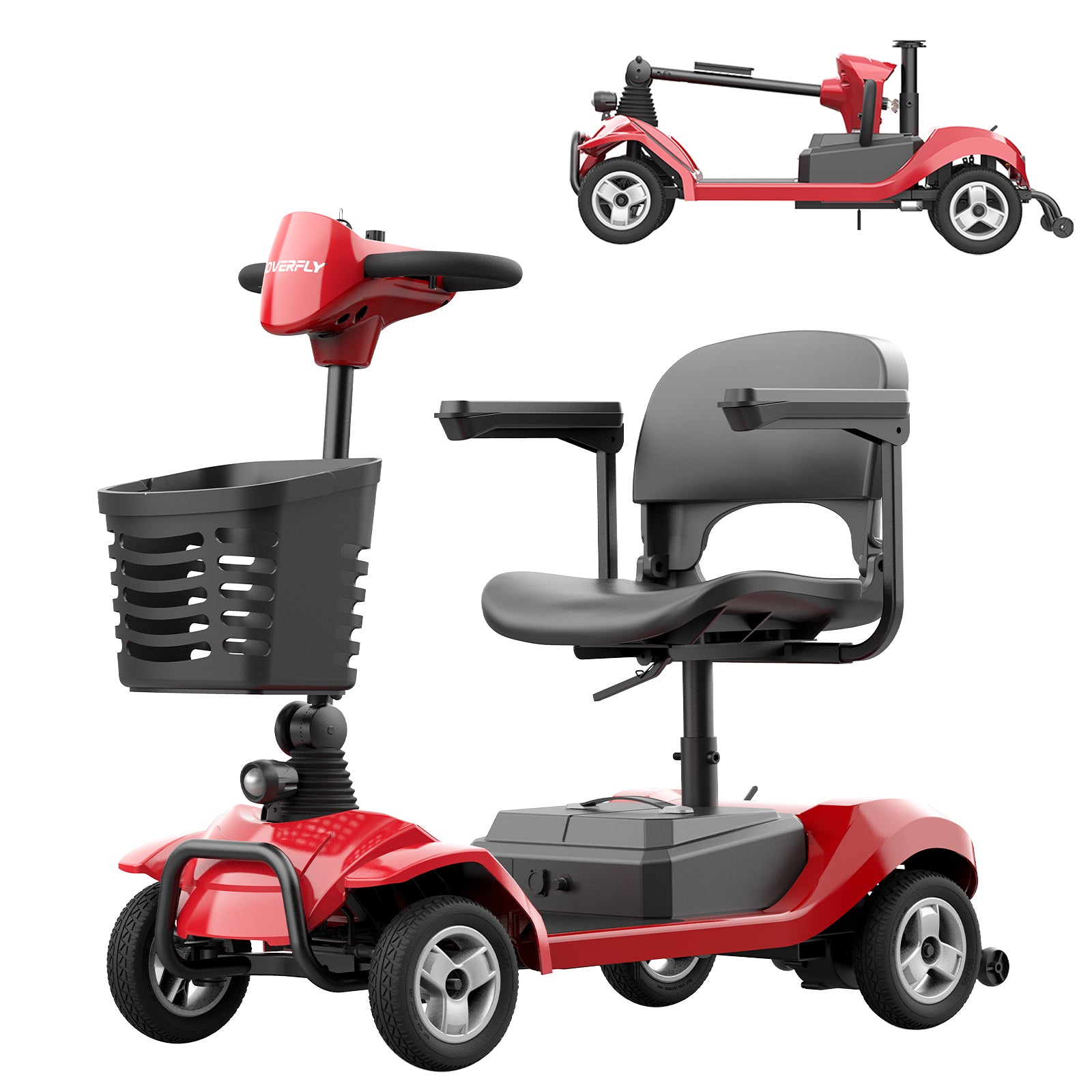 Hoverfly T4 Elektrischer 4-Rad-Mobilitätsroller (🔥Zeitlich begrenztes Angebot)