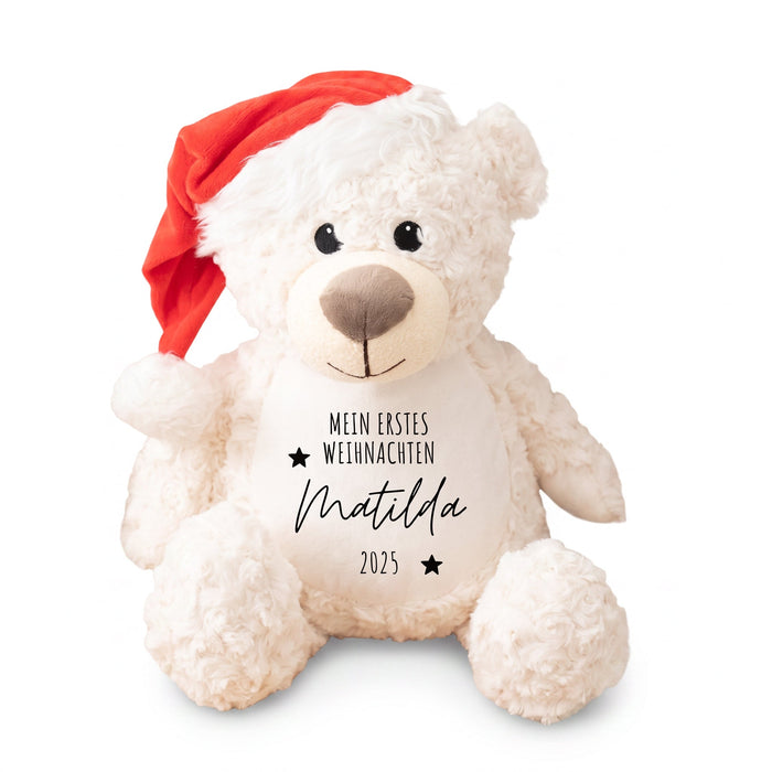 Kuscheltier Weihnachtsbär