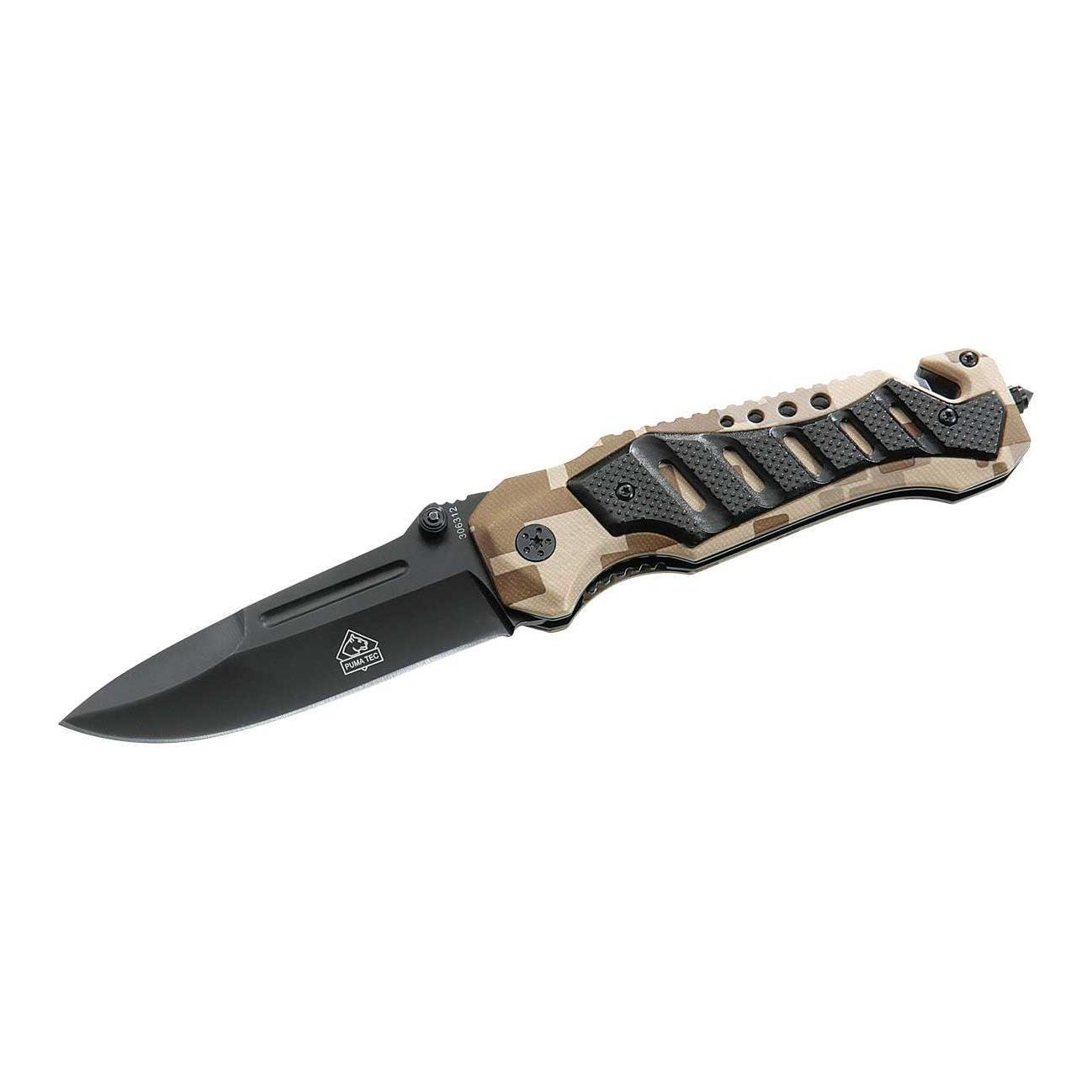 Puma Tec Rescue Knife - Camouflage