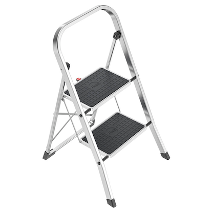 Hailo Foldable Step Stool K70 StandardLine alu 2 Steps