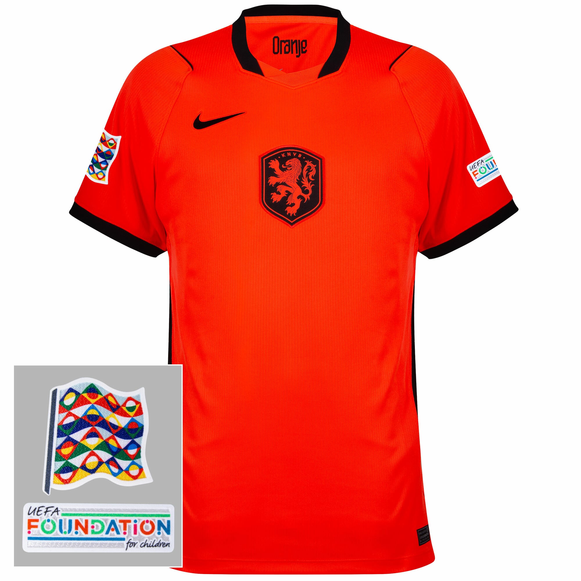 Nike Holland Home Trikot inkl. Nations League & Foundation Logos 2026-2027