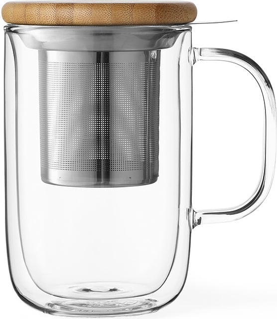 Minima Balance Doppelwand Becher mit Teesieb