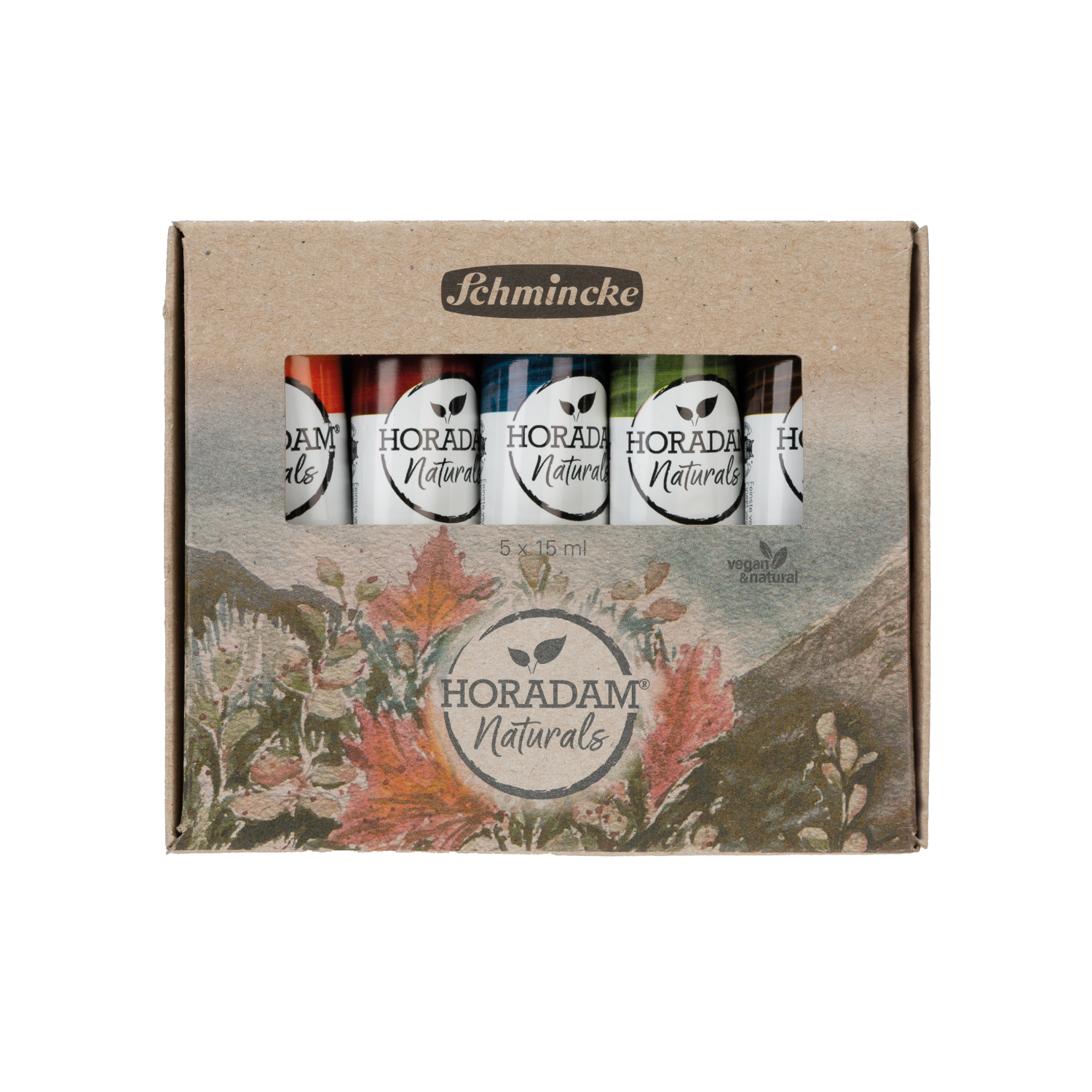 Schmincke Horadam Naturals Set "plant pigments" 5x15ml color tubes