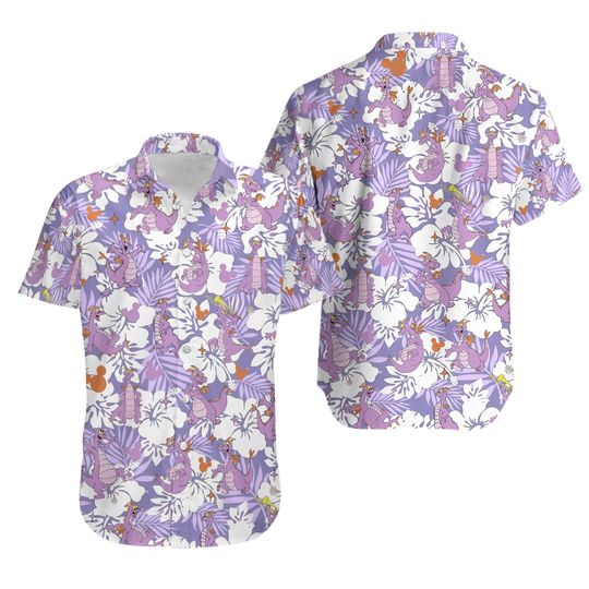 Figment Dragon Hawaiian Shirt, Figment Hawaiian Shirt, FigmentHawaiian Shirt and Short