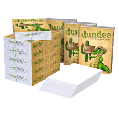 dundee Copy Paper Laser Copy DIN A4 80 g/m² 10x 500 Sheets