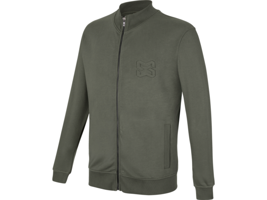 Sweatjacke X-Finity - Moosgrau