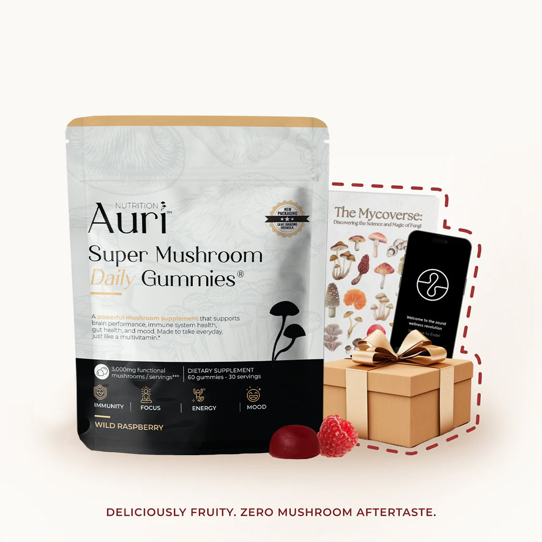 Super Mushroom Daily Gummies® | Fokus, Immunität & Wellness