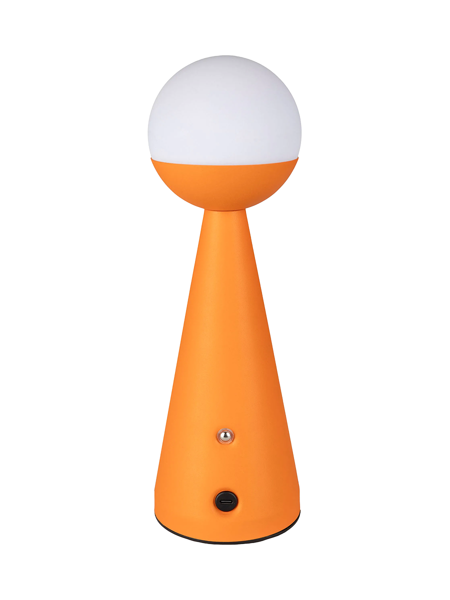 Wiederaufladbare & kabellose Design Tischlampe „Bello“