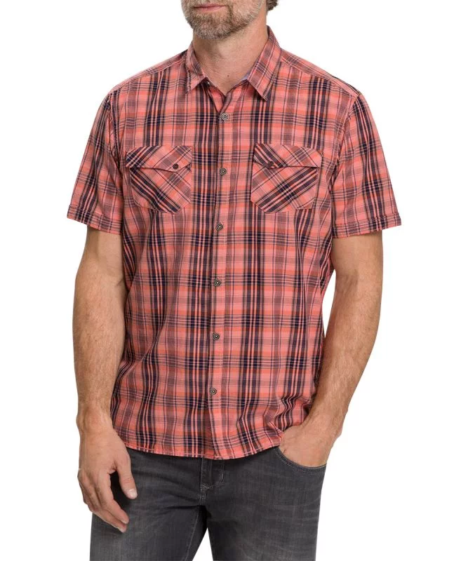Pioneer Shirt Kent Cayenne Check
