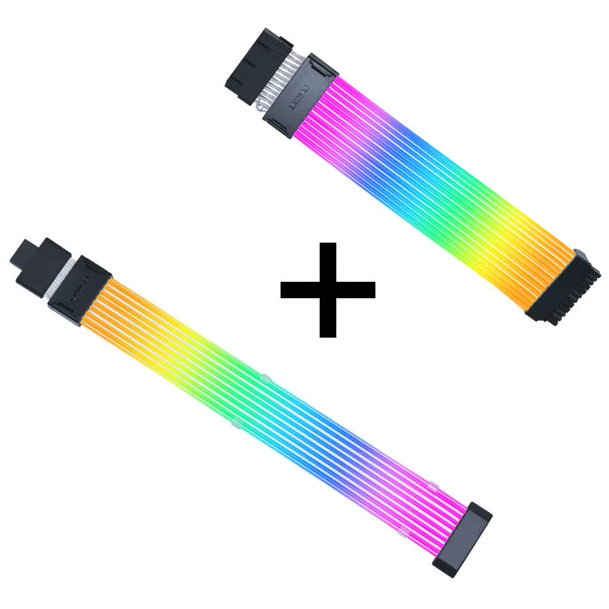 Lian Li Strimer Wireless 24-Pin-RGB Mainboardkabel + Controller + Strimer Wireless 12V-2x6 GPU-Kabel