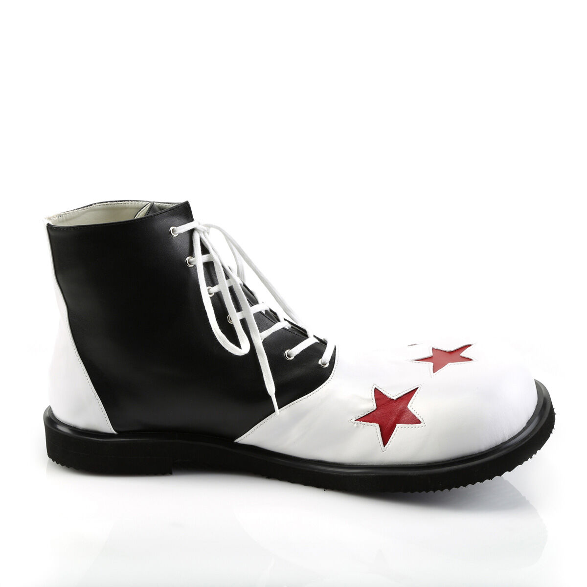 Funtasma CLOWN-02 Men's Shoe Black White OS