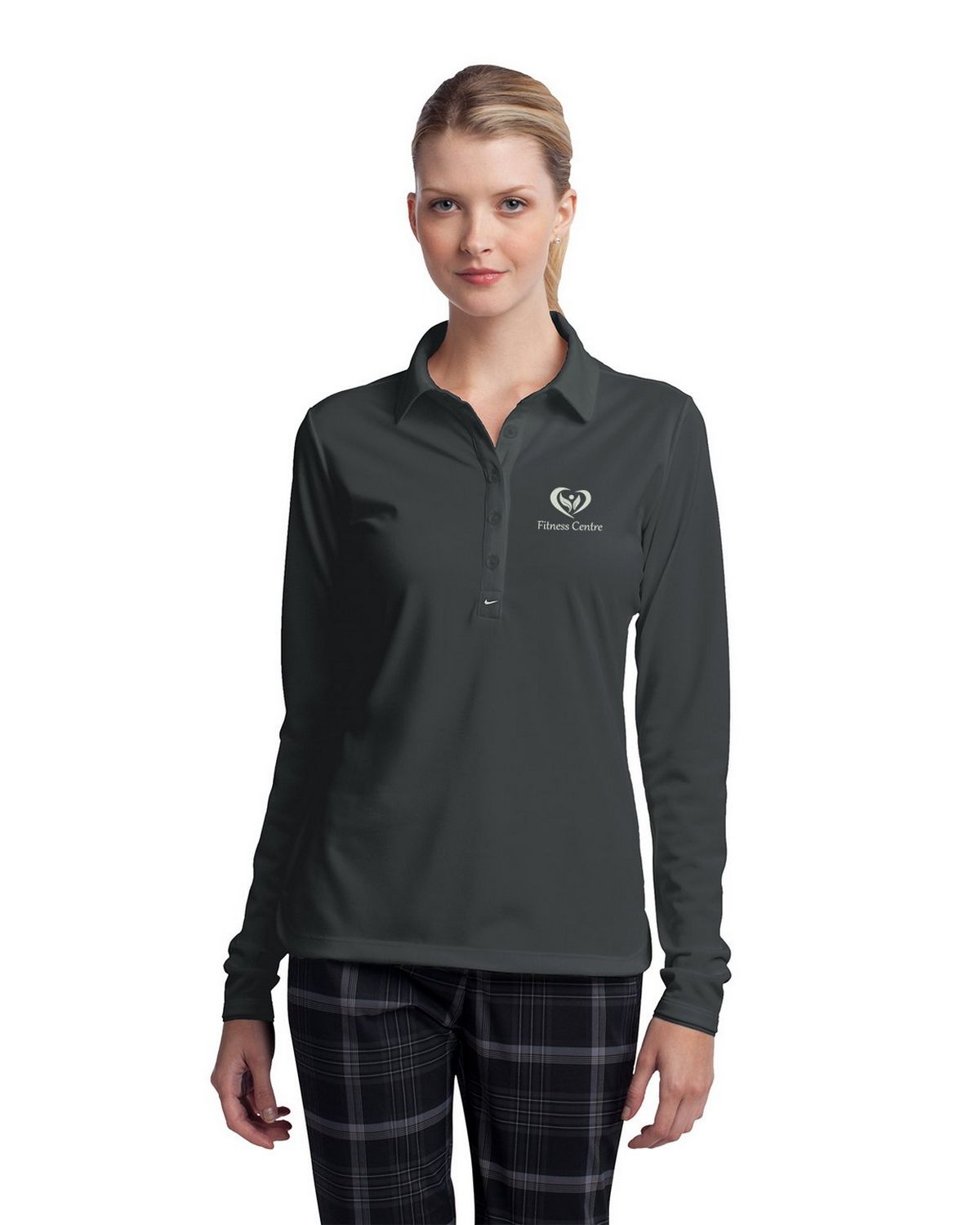 Nike Golf 545322 Damen Langarm Dri-FIT Stretch Tech Poloshirt
