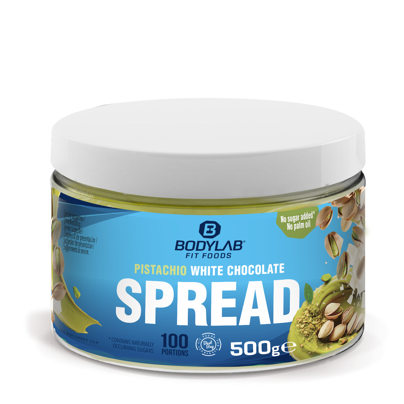 Pistazien-Weißschokoladen-Aufstrich (500g)