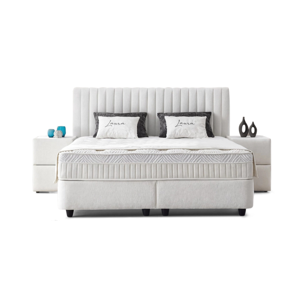 Laura Boxspringbett Komplett-Set