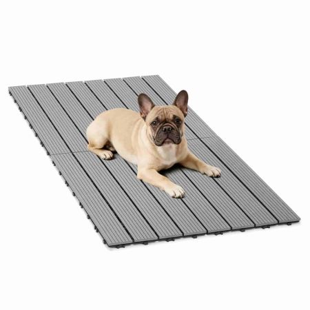 Veehoo Waterproof Outdoor Flooring Decking for Dog Kennels