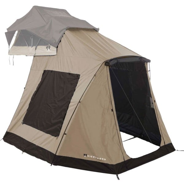 Vickywood Awning for Little Bamboo 125 - Coffee