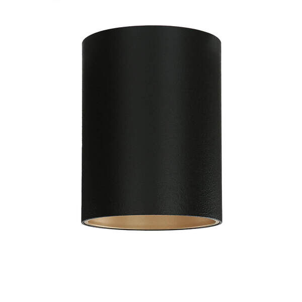 Spot EYE Black Gold Ceiling Hallway Lamp